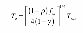 A Radiative Temperature for the Earth Surface